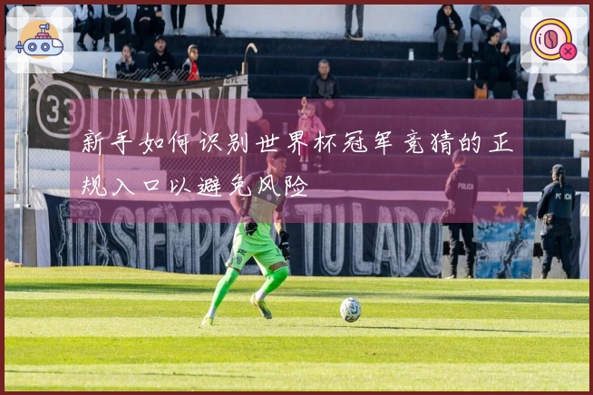 新手如何识别世界杯冠军竞猜的正规入口以避免风险